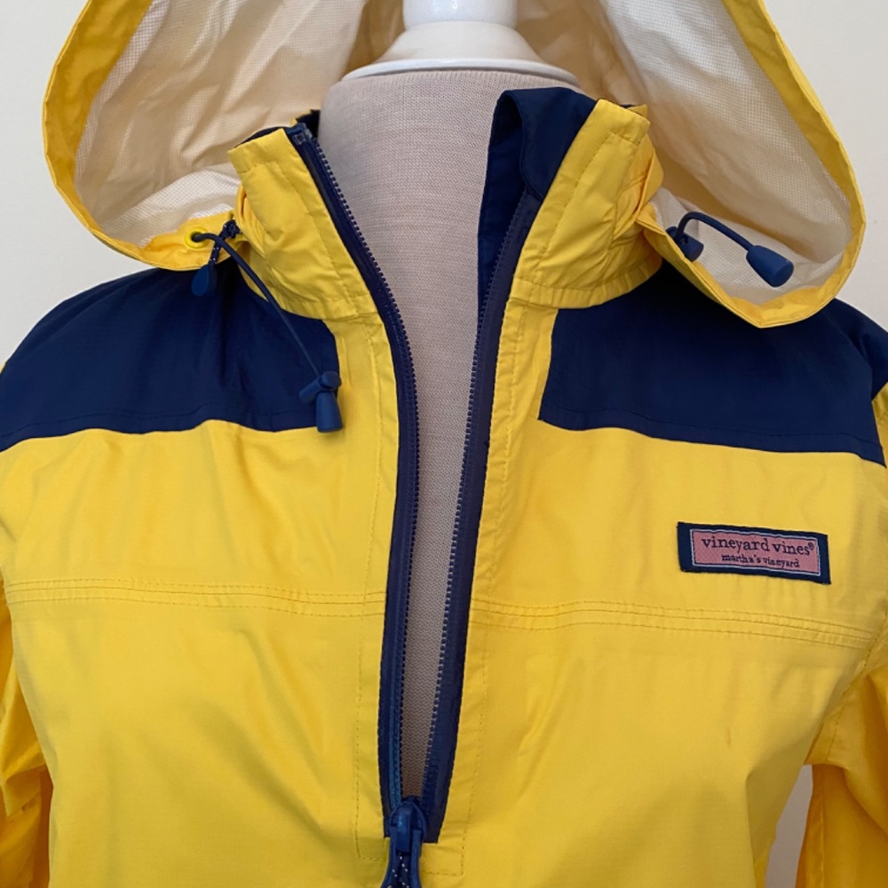 Vineyard Vines Pullover Rain Jacket, Small - image 2